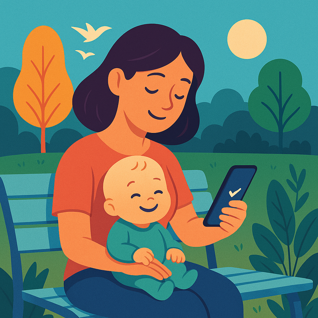 Babyloo app interface example